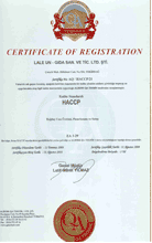HACCP Sertifikası
